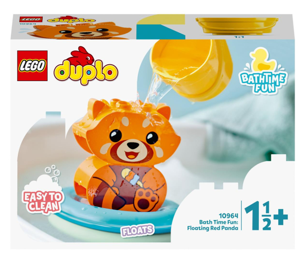 LEGO DUPLO 10964 Pływająca czerwona panda - 1032155 - zdjęcie